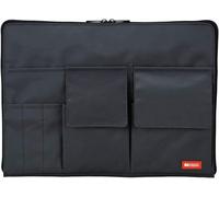 ERYI-Lihitlab Housse Pour Ordinateur Portable Avec Poches De Rangement (Bag-In-Bag), 10 X 13,8"", Noir (A7554-24) Noir