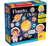Eryi-Lisciani - I'm A Genius - Planètes Et Étoiles - Quiz Educatif Pour Enfants Dès 5 Ans - Découverte De L'astronomie - Parcours De Jeux - 3 Niveaux De Difficultés - Fabriqué En Italie
