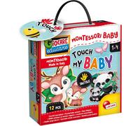 Eryi-Lisciani - Montessori Baby - Touch My Baby - 12 Pièces - Bébés Animaux Au Toucher Rugueux - Jeu Educatif Pour Enfants De 1 À 4 Ans - Développement Sensoriel - Apprentissage Méthode Montessori