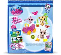 ERYI-Littlest Pet Shop - Pack Safari - 3 Animaux Et Accessoires - Licence Officielle - Coffret Jouet Animaux Mignons - Mini Figurines Animaux - Jouet Enfant 4 Ans Et + - Bf00524