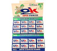 Eryi-Lot De 100 Lames De Rasage Ok Super Stainless