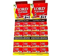 Eryi-Lot De 100 Lames De Rasage Platinum Rouges