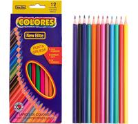 Eryi-Lot De 12 Crayons De Couleur Arc-En-Ciel Professionnels Avec Pigments Lisses - Crayons Multicolores - Couleurs Assorties - Fournitures D'art Pour Colorier, Dessiner Et Bricoler Des Cartes De V?u