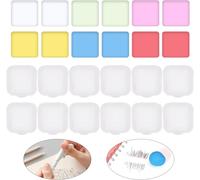Eryi-Lot De 12 Gommes Colorées Pour Enfants, Fournitures Scolaires, Convient Pour La Peinture D'enfants, Le Modélisme