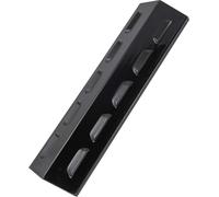 ERYI-Lot De 2 Diffuseurs De Chaleur, Plaque De Chaleur En Acier Emaillé Pour Barbecues 3 Serie, Class 3, 4 Series, Class 4 Et Master, Noir