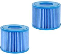 ERYI-Lot De 2 Filtres De Type Vi Pour Best-Way Filtre Piscine Cartus Taille 6 Piscine Filtre Cartouche -58323, Cartouches De Filtre Spa Filtre De Nettoyage De Piscine(Édition Améliorée 2 Pièces)
