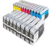 ERYI-Lot De 20 Cartouches D'Encre De Rechange Pour Brother Lc-1000 Lc-970 Dcp 130C 135C 150C 330C 350C 540Cn 560Cn 750Cw 770Cw Mfc 235C 240C 260C 3360C 440Cn 465Cn 5460Cn 588 60Cn 66. 0Cn 680Cn
