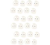 Eryi-Lot De 25 Boule De Suie Noir Mini Décoration Accessoire De Décoration Pour Rétroviseur De Voiture Décoration Intérieure Voit[3358]