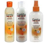 Eryi-- Lot De 3 Soins Capillaires Doux - Enfant - Shampoing/Après-Shampoing/Démêlant Pour Cheveux Frisés/Ondulés, Apaisant,Conditionnement,Hydratant,Nourrissant