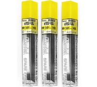 Eryi-Lot De 3 Tubes De 45 Mines Hi Pollymer Super Pour Porte-Mines 0,9 Mm Dureté Hb