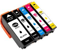 ERYI-Lot De 5 Cartouches D'Encre Compatibles Epson 33Xl T3345 Orange Epson Expression Premium Xp-7100 Xp-900, Xp-830, Xp-540, Xp-530, Xp-645, Xp-640, Xp-635, Xp-630