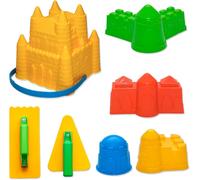Eryi-Lot De 7 Jouets De Plage,Comprend Des Moules De Plage, Des Châteaux, Des Moules De Sable, Un Seau De Plage, Des Jeux De Plein Air, Des Accessoires De Plage Amusants Pour Garçons Et Filles