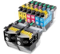 ERYI-Lot De 8 Cartouches D'Encre Xl (4 Couleurs) De Rechange Pour Brother Lc 3219 Pour Imprimante Mfc J5330Dw J5335Dw J5730Dw J5930Dw J6530Dw J6530Dw J6930Dw J6935Dw