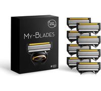 Eryi-Lot De 8 Lames De Rasoir À 5 Lames, Lames De Rechange Compatibles Avec Gillette Fusion 5