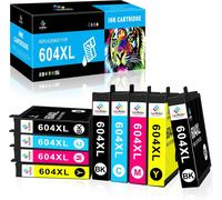 ERYI-Lot De 9 Cartouches D'Encre 604Xl 604Xl Pour Imprimantes Epson Expression Home Xp-2200 Xp-2205 Xp-3200 Xp-3205 Xp-4200 Xp-4205 Wf-2910Dwf Wf-2930Dwf Wf-2935Dwf Wf-2950Dwf