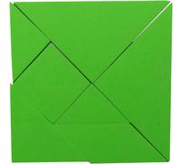 Eryi-Magnet Expert Vert Éducatif Tangram - Logic Puzzle & Maths Game (Pack 1)