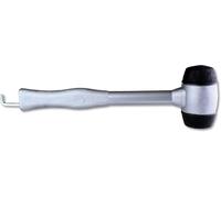 Eryi-- Maillet De Camping Polyvalent, Robuste Et Ergonomique Avec Crochet Pour Extraire Sardine Et Piquets - Gris