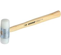 ERYI-Maillet En Nylon Avec Manche En Bois, Maillet En Cuir, Ø 32 Mm, Marteau Avec Manche En Frêne, Outil, Forgé, 225 E-32