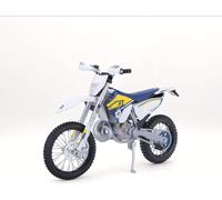 ERYI-Maisto - 1/12 Moto Special Edition - Husqvarna Fe 501 - Bleu Et Blanche - Nouveaute Fa 2022 - Voiture Miniature Pour Enfant - Reproduction À Echelle