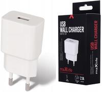 Eryi-Maxlife Chargeur Usb A Mxtc-01 2.1a Blanc - Chargeur Rapide Compact Et Fiable Avec Port Usb A- Adaptateur Usb Pour Smartphon[1254]