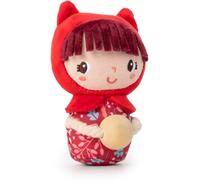 Eryi-- Mini Hochet Chaperon Rouge - Jouet D`Éveil Sensoriel Pour Bébé - Stimule La Vue, L`Ouïe Et La Motricité - Idéal Dès La Naissance - Peluche Douce Et Amusante À Découvrir - 83481