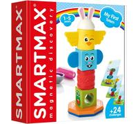 Eryi-- Mon Premier Totem - My First Totem - Jeu De Reflexion - Jeu De Construction Magnétique- 24 Défis - Pour Enfants À Partir De 1 An