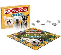 Eryi-- Monopoly Chiens - Jeu De Société - Jeu De Plateau - A Partir De 8 Ans - 2 À 6 Joueurs - Version Française