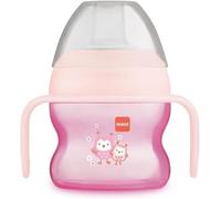 Eryi-Mug Starter Cup Avec Poignées Antidérapantes Et Bec, 4 Mois 150 Ml, Rose