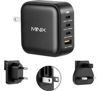 Eryi-Neo P3 100w Turbo 4-Ports Gan Wall Chargeur, 3 X Usb-C Port Fast Charging Adapter(Max 100w/20w), 1 Usb-A (Max 18w). Compatib[3199]