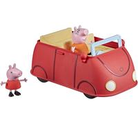 ERYI-Nerf Peppa¿S Adventures Voiture Rouge Familiale, Jouet Préscolaire Avec Phrases Et Effets Sonores, Dès 3 Ans Unisex - Multicolore