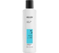 Eryi-Nioxin System 3 - Pour Cheveux Colorés, Secs Et Abîmés, Chute Modérée - Kit/Shampoing/Après-Shampoing/Soin Pour Cuir Chevelu