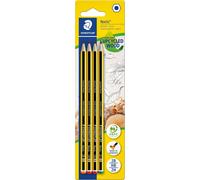 Eryi-Noris 120, Crayons À Papier En Bois De Haute Qualité, Étui Blister De 4 Crayons Assortis 2b/Hb/2h, 120-S Bk4d