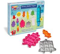 ERYI-Numberblocks Poppers À Bulles, 10 Poppers Avec Chaine Porte-Clés, Jouet Sensoriel Et Anti-Stress, Apprendre Les Nombres Et Le Comptage, Cadeau Garçons Et Filles, Âges 3 4 5+
