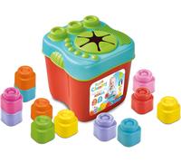 ERYI-- Panier Sensoriel Clemmy - Jouets Educatifs - 15 Pièces - Différentes Textures Et Emplacements - Cubes À Empiler Ou Insérer - Pour Enfants Dès 6 Mois