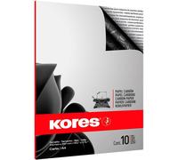 Eryi-- Papier Carbone Noir Pour La Dactylographie, Ne S'efface Pas Et Est Réutilisable, Fournitures Scolaires Et De Bureau, Format A4, 21 X 29,7 Cm, Paquet De 10 Feuilles