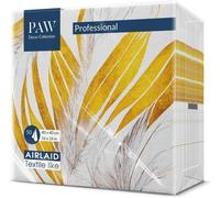 Eryi-Paw - Serviette De Table Papier - Airlaid (40 X 40 Cm) I 50 Pièces I Idéal Pour Mariage, Baptême, Communion, Anniversaire I Serviettes En Tissu De Décoration De Table I Plumes D'ange