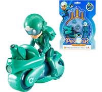Eryi-Petronix Defenders Eu820030 - Tintin Et Shell-E, Figurine D'action Pour Enfants Avec Animal De Compagnie, Env. 8 Cm De Haut, Avec Téléphone Portable Et Sac À Dos Inclus