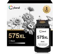 ERYI-Pg-575Xl 575 Xl Noir Pour Pixma Tr4750I Tr4751I Tr4755I Tr4756I Ts3550I Ts3551I Ts3750I Ts3751I Ts3752I Cartouche D'Encre Remplacement Pour Canon Cartouche 575 576 Imprimante