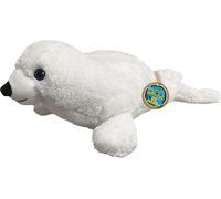 ERYI-- Phoque Du Groenland De Deluxebase. Peluche Douce Moyenne De 40Cm Faite De Bouteilles En Plastique Recyclées. Cadeau Calin Écolo Pour Enfants Et Animal Doux Et Mignon Pour Bambins.