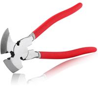 ERYI-Pince De Clôture De 24,1 Cm Avec Marteau, Étau, Pince Coupante Pour Clôture, Agrafes, Outil D'Étirement De Clôture, Coupe-Boulons Robuste Pour Serrures, Pince À Tordre De Fil De Sécurité