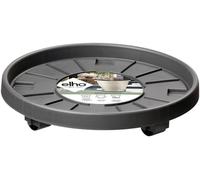 ERYI-Planttaxi Universel 30 - Soucoupe Pour Intérieur & Extérieur - Ø 28.5 X H 6.5 Cm - Noir/Anthracite