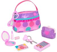 ERYI-Play Circle Maquillage Et Beauté - Accessoires De Mode - Jeux D'Éveil - Jouets Pour Enfants - Set De Sac À Main De Princesse - 3 Ans Et Plus, Rose