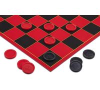 Eryi-Playmags Jeu De Dames Avec Plateau Super Résistant - Jeu De Plateau Ludique Intérieur/Extérieur Pour Tous Les Âges
