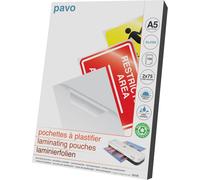 Eryi-- Pochettes De Plastification A5 2x75 Microns, Pack De 100 , Brillant