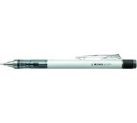 Eryi-Porte-Mines Mono Graph 07 Blanc - Mine 0,7 Mm, Hb, Gomme Intégrée Rechargeable [Sh-Mg23-R7]