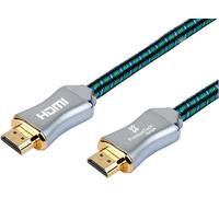 ERYI-Premiumtech Câble Hdmi 2.0B Premium Certifié 4K 60Hz - High Speed 18Go/S - Ethernet - Arc - Compatible Avec Tv Lg Oled Et Samsung Qled (3 Mètres)