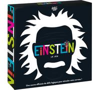 Eryi-Professor Puzzle- Einstein Le Jeu - Jeu D'ambiance Pour Tous Les Qi ¿ 9 Catégories- De 2 À 10 Joueurs - Affrontez-Vous En Équipe Et Soyez Les 1er À Répondre Pour Gagner Des Espaces Clés Sur Le P