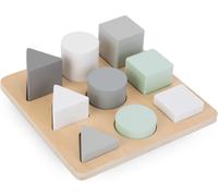 ERYI-, Puzzle En Bois - Trieur - Trois Chiffres, Socle En Bois, 9 Blocs Colorés, Jouet Sûr Enfant, Pour Enfants De Plus De 2 Ans Puzzle En Bois Pour Enfants Formes Géométriques