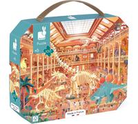 ERYI-- Puzzle Enfant Musée D'Histoire Naturelle 100 Pièces - Jeu Educatif Motricité Fine Et Concentration - Valisette Poignée - Fabriqué En France Et Certifié Fsc - Dès 6 Ans, J02606