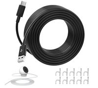 ERYI-Rallonge Usb-A Vers Usb-C 10 Mètres Pour Ezviz Cp1/Cb2/Cb3/C6C/H6, Câble Usb De Type C Pour Mi Camera 2K Magnetic Mount, Câbles D'Alimentation Pour Toutes Les Caméras Extérieures Équipées